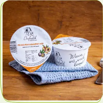 Dorfmilch Pfirsich-Maracuja-Joghurt mild