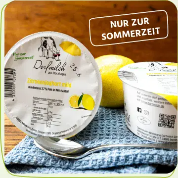 Dorfmilch Zitronenjoghurt mild